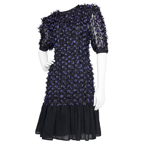 givenchy black dress 2018|givenchy blue and purple dress.